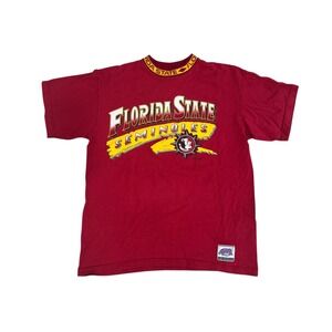 Vintage 90's Florida State Seminoles T Shirt Capitol Graphics Men's Large